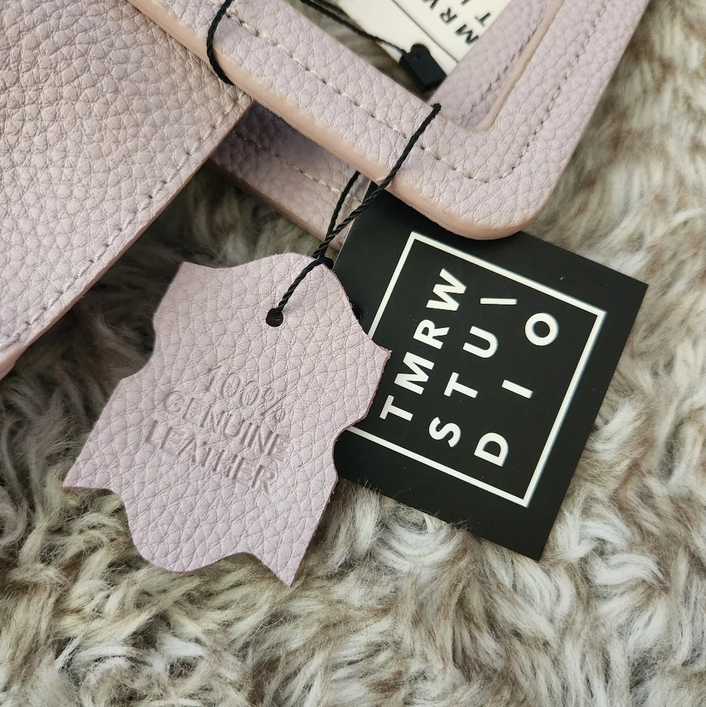 TMRW Studio Antonio‎ Medium Tote Lilac Pebbled Leather